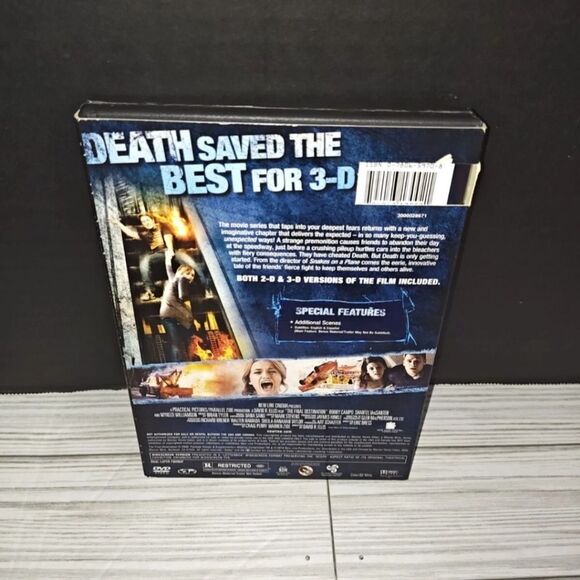 The Final Destination In 3D: Includes 2D Version (DVD) With Pair Of 2 Glasses - Picture 6 of 6
